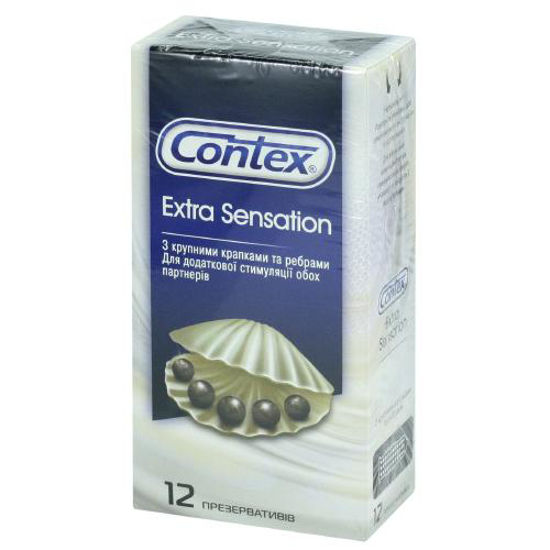 Презервативи латексні Контекс (Contex Extra Sensation) №12